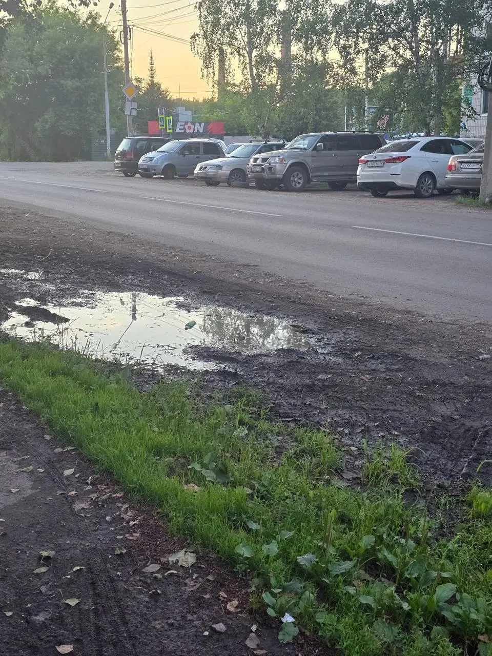 Жители дома на улице Войкова, 84а попросили восстановить газон, установить ограничители и организовать парковку у стадиона «Темп». В администрации сообщили, что учтут замечания при планировании ремонтных работ.
