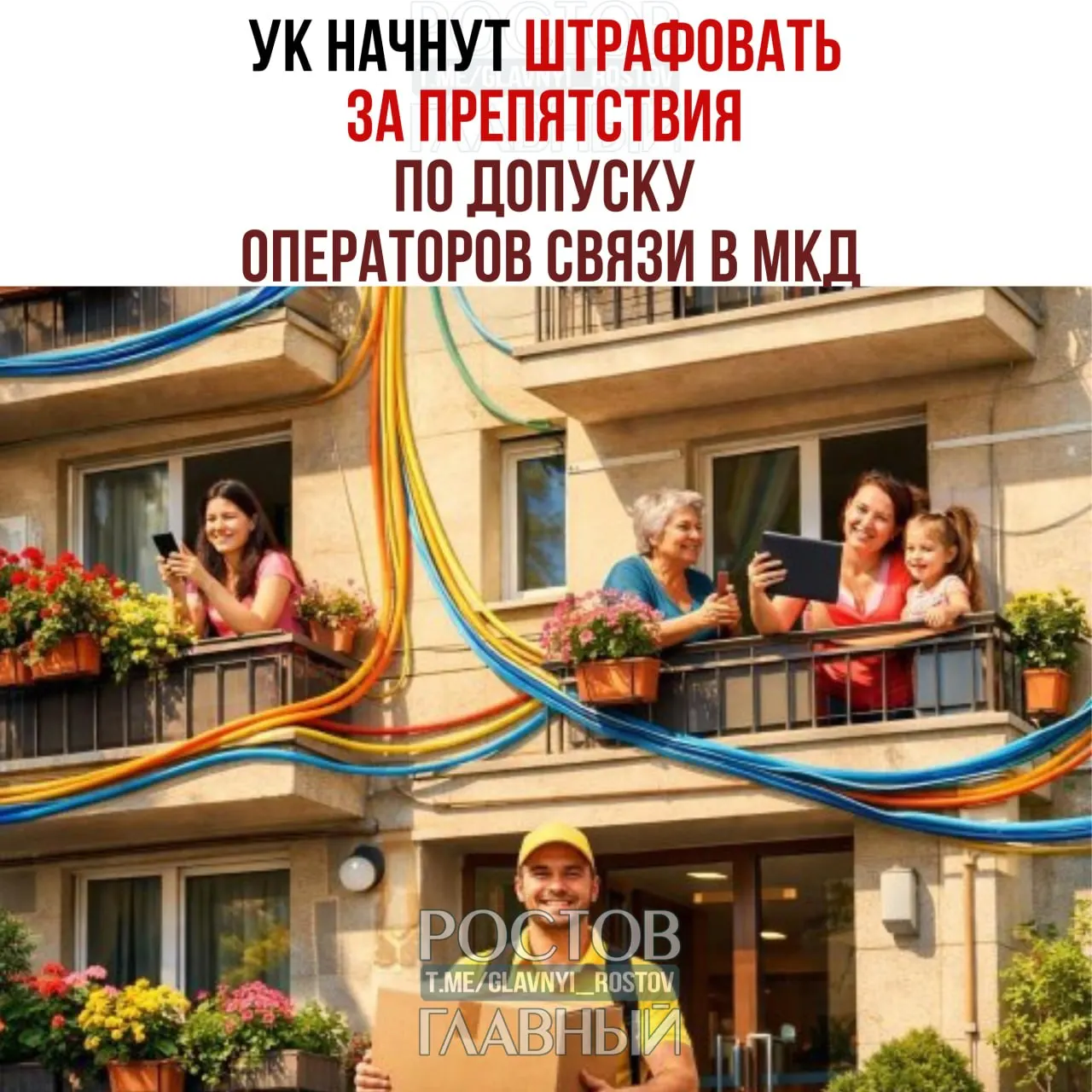Должностных лиц предложено штрафовать на 10–40 тыс. руб., организации — на 100–500 тыс. за препятствия при установке, обслуживании или демонтаже кабелей и антенн.