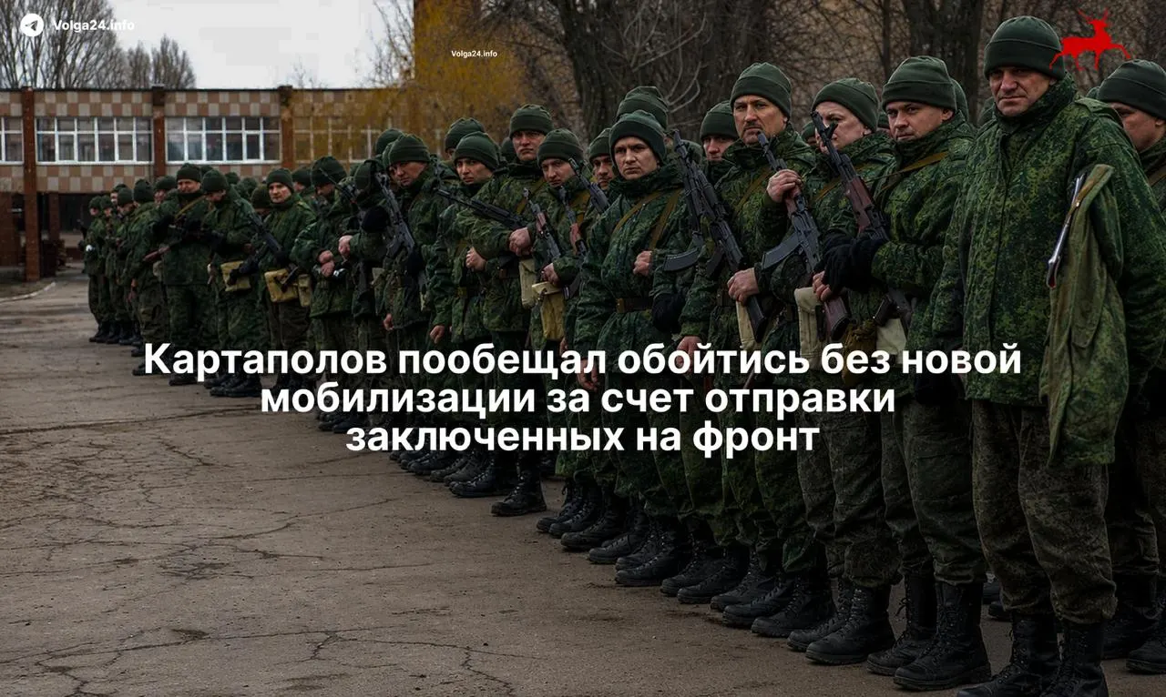 Глава комитета Госдумы по обороне опроверг слухи о новой осенней мобилизации, заявив о комплектовании армии за счёт контрактников; при этом прозвучал призыв направлять заключённых на фронт, а парламент принял законы, расширяющие основания для отправки обвиняемых в зону боевых действий.
