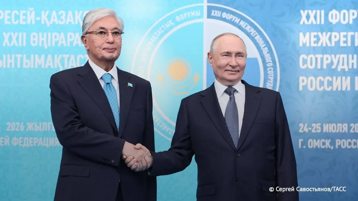 Президент заявил, что отношения между Москвой и Астаной успешны и стратегичны, предложив синхронизировать работу стран в ОДКБ и ЕАЭС.