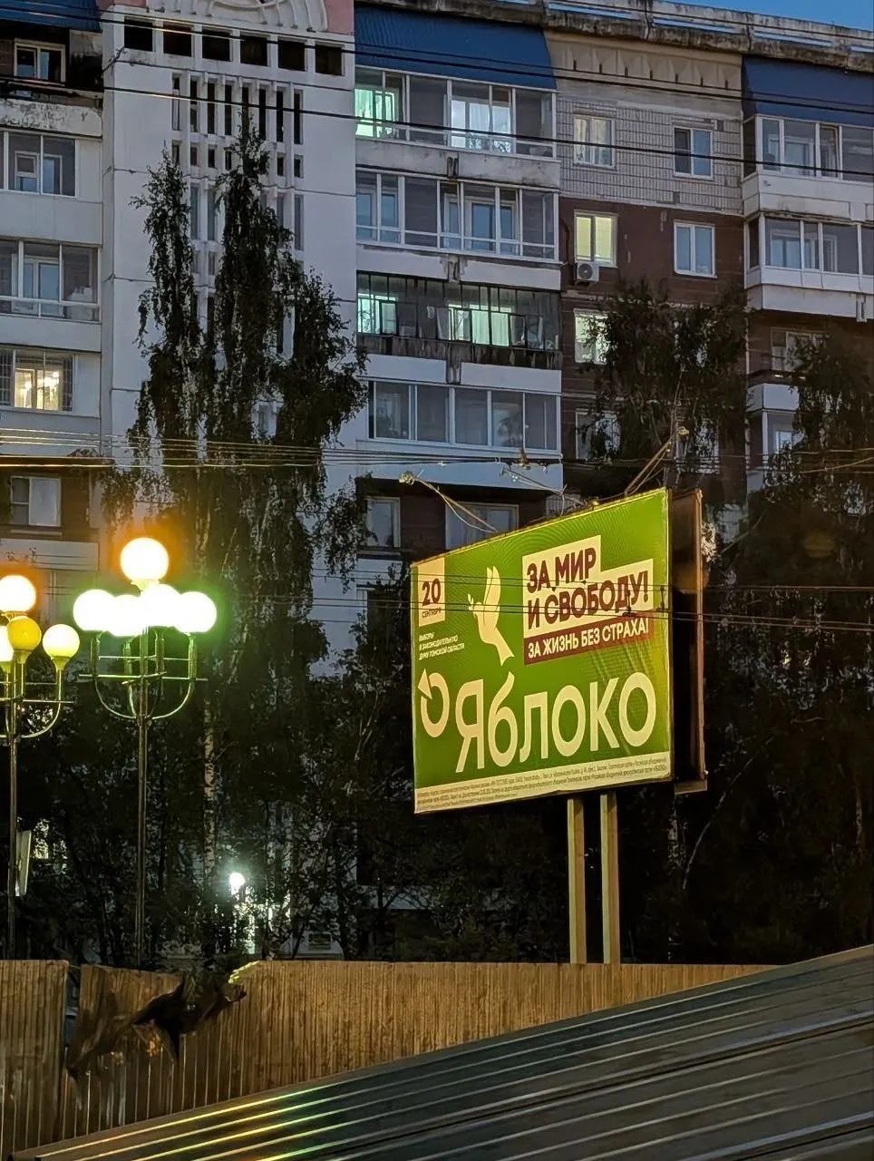 Томский областной суд&nbsp;рассматривает апелляцию на&nbsp;отмену регистрации списка «Яблока» на&nbsp;выборах в&nbsp;Томской области