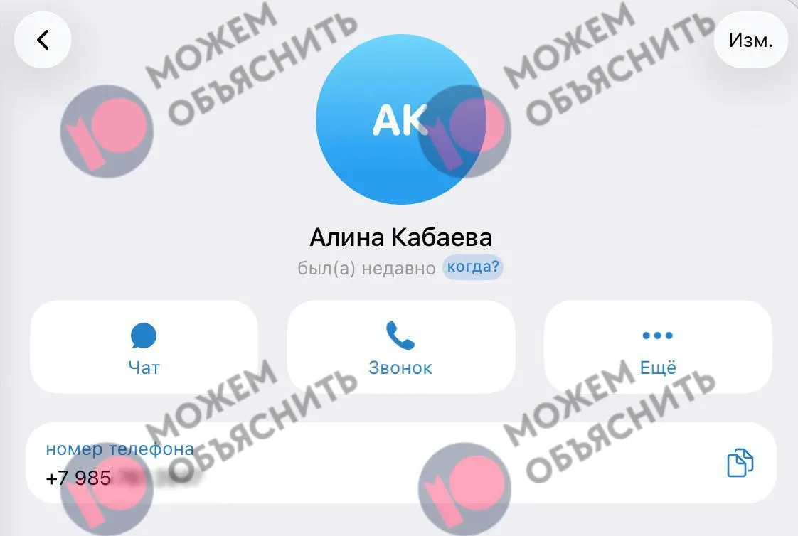 Раскрыты сведения о номере, который привязан к учетной записи на Госуслугах и портале здравоохранения Москвы, и его связь с Алининой Кабаевой; затронуты вопросы ограничения Telegram и дела вокруг его основателя.